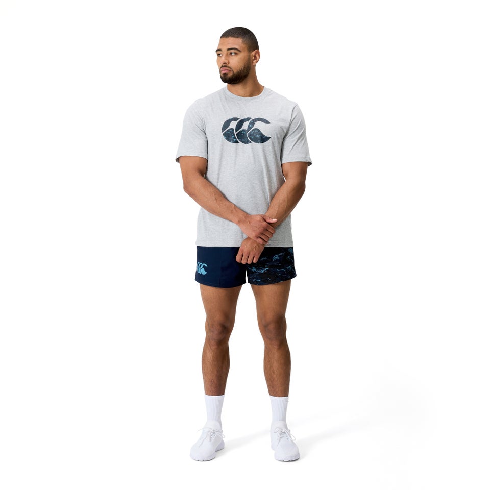 Mens Force Tee Grey Marl