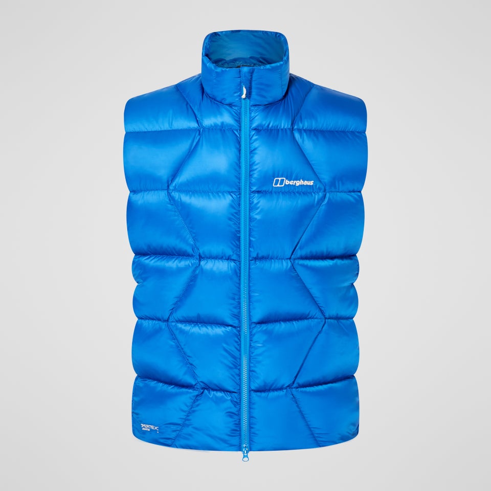 Men's Explorer Down Vest - Blue