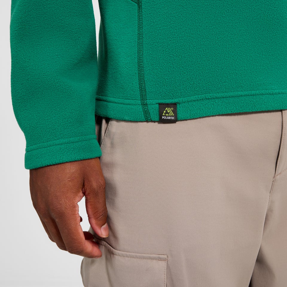 Prism Micro Polartec Half Zip Fleece für Herren - Grün