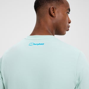 Men's Glitched Blocks Tee - Green