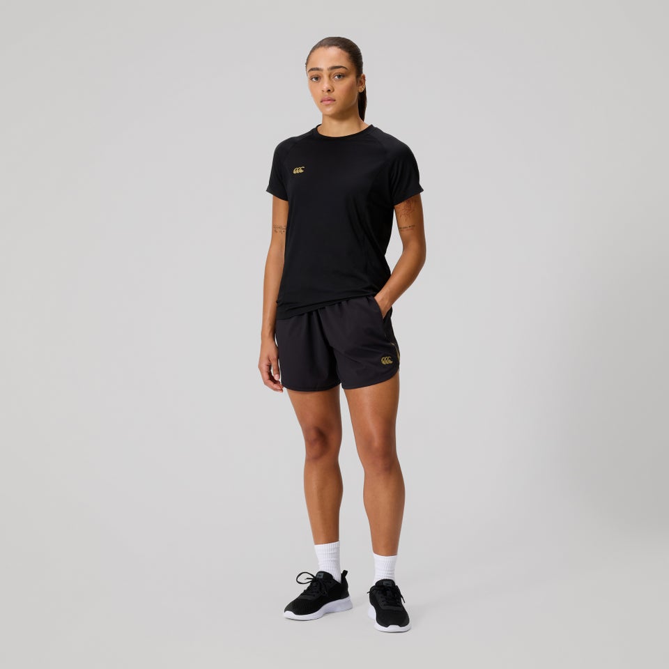 Womens Tempo+ Training Short Black