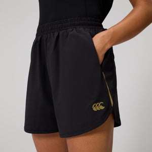 WOMENS TEMPO+ TRAINING SHORT BLACK