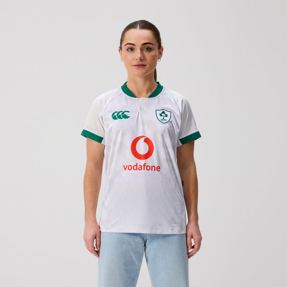 Womens Ireland Alternative Pro Jersey White/Black