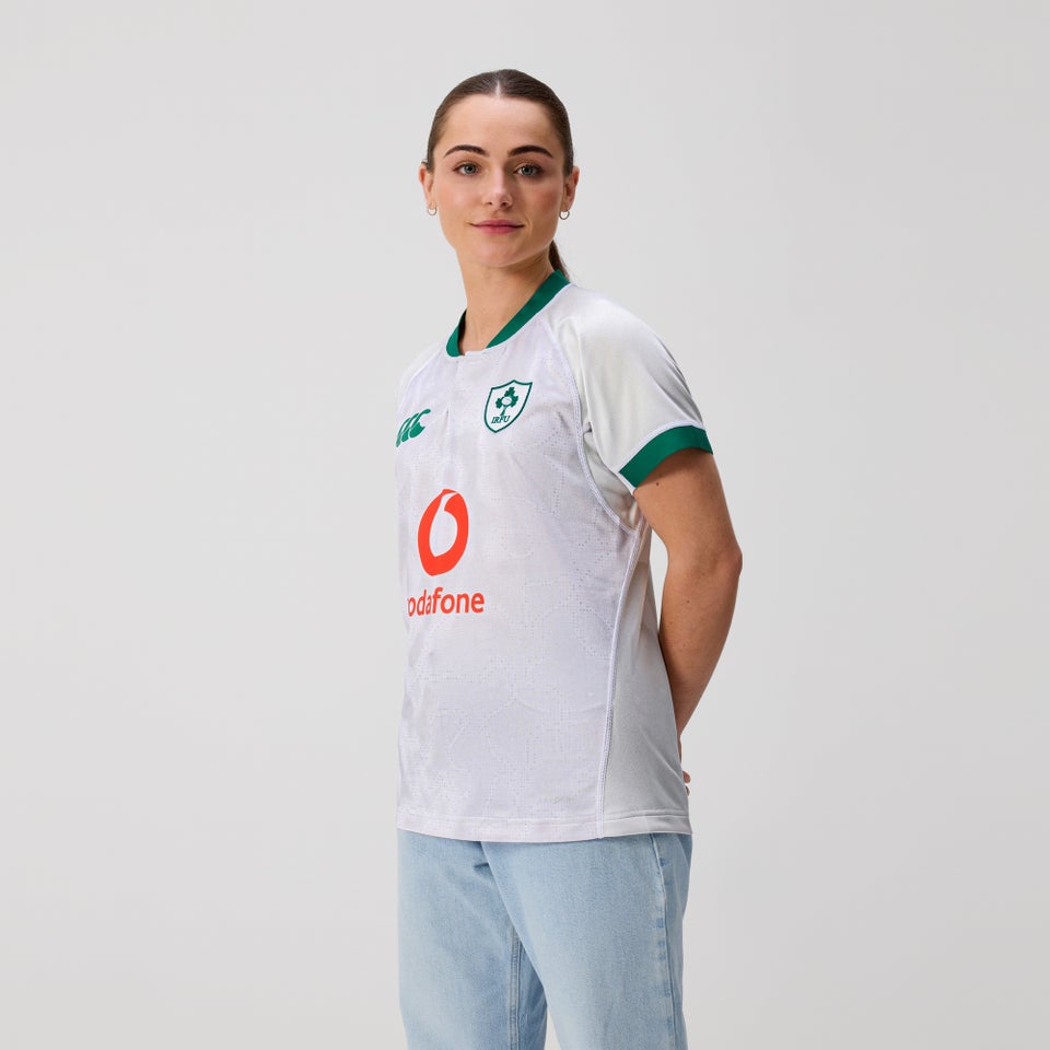 Womens Ireland Alternative Pro Jersey White/Black