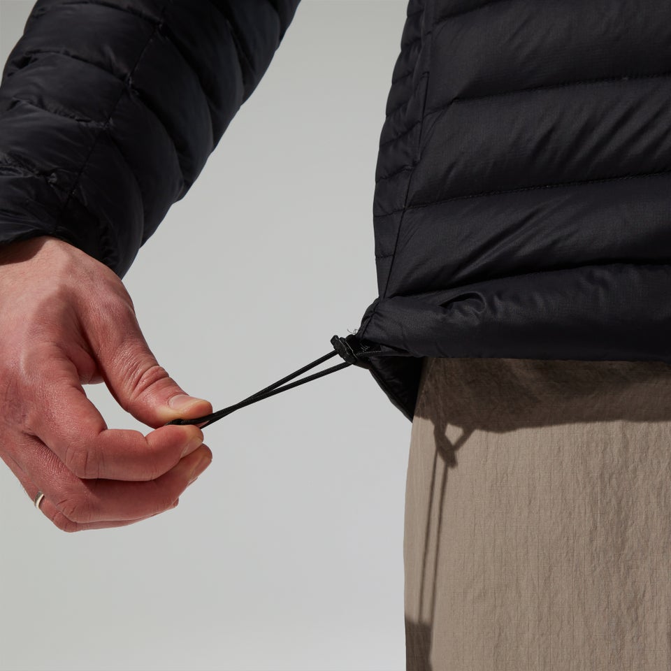 Men's Ridge-Nomad Hybrid Down Jacket - Black