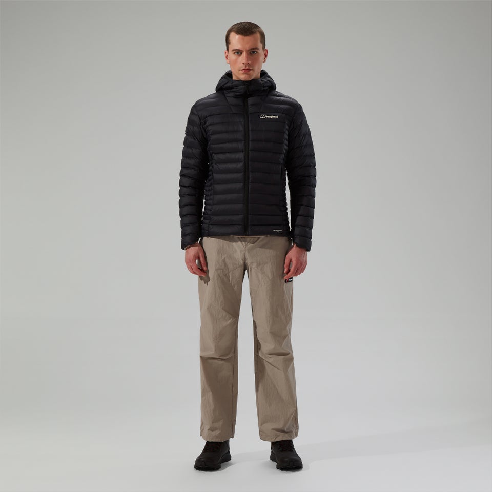 Men's Ridge-Nomad Hybrid Down Jacket - Black