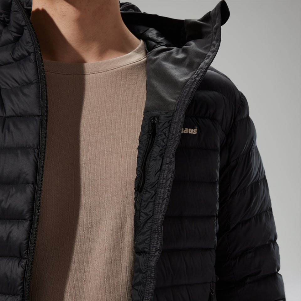 Men's Ridge-Nomad Hybrid Down Jacket - Black