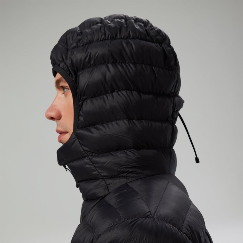 Men's Ridge-Nomad Hybrid Down Jacket - Black