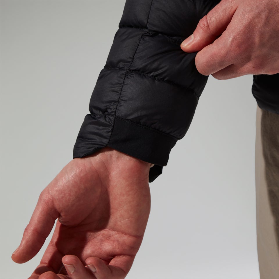 Men's Ridge-Nomad Hybrid Down Jacket - Black