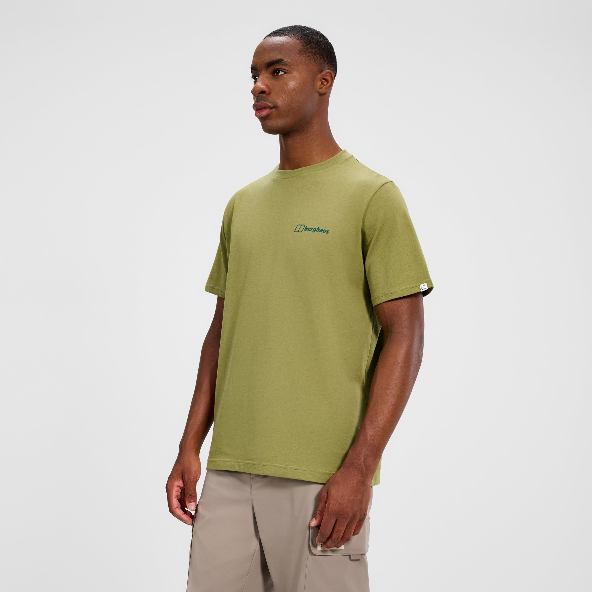 HEUGN “ Bert” SHIRTS066 size2 Men's Coordinates Tee - Green | Berghaus