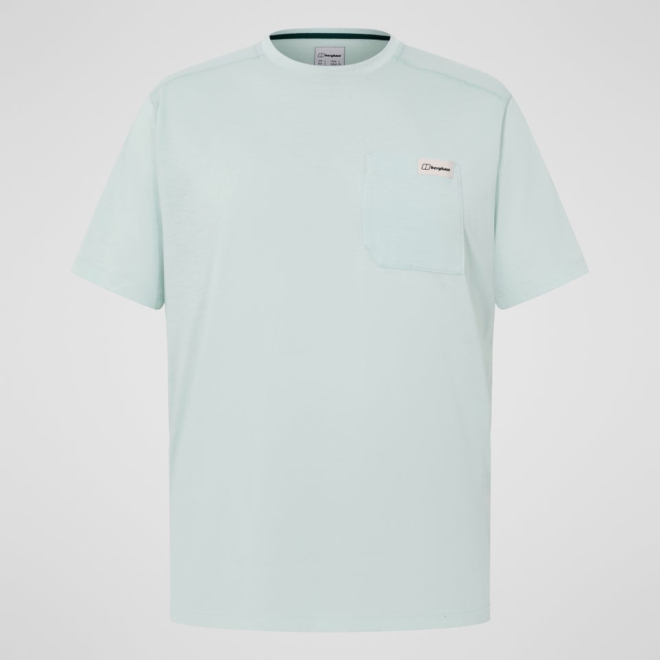 Men's Relaxed Short Sleeves Tech Tee - Green