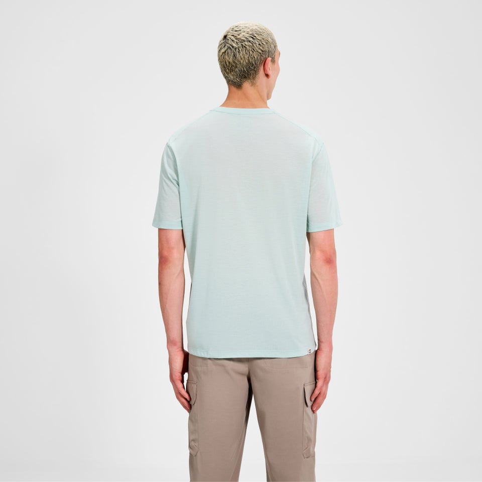 Men's Relaxed Short Sleeves Tech Tee - Green