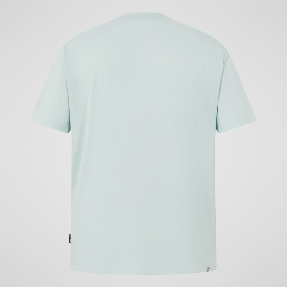 Men's Relaxed Short Sleeves Tech Tee - Green