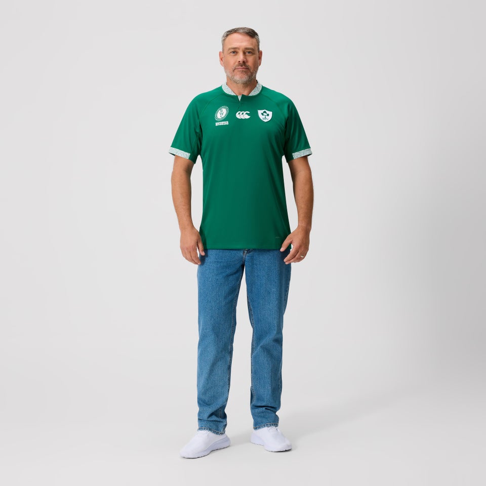 Mens Ireland WRWC Home Pro Jersey Green
