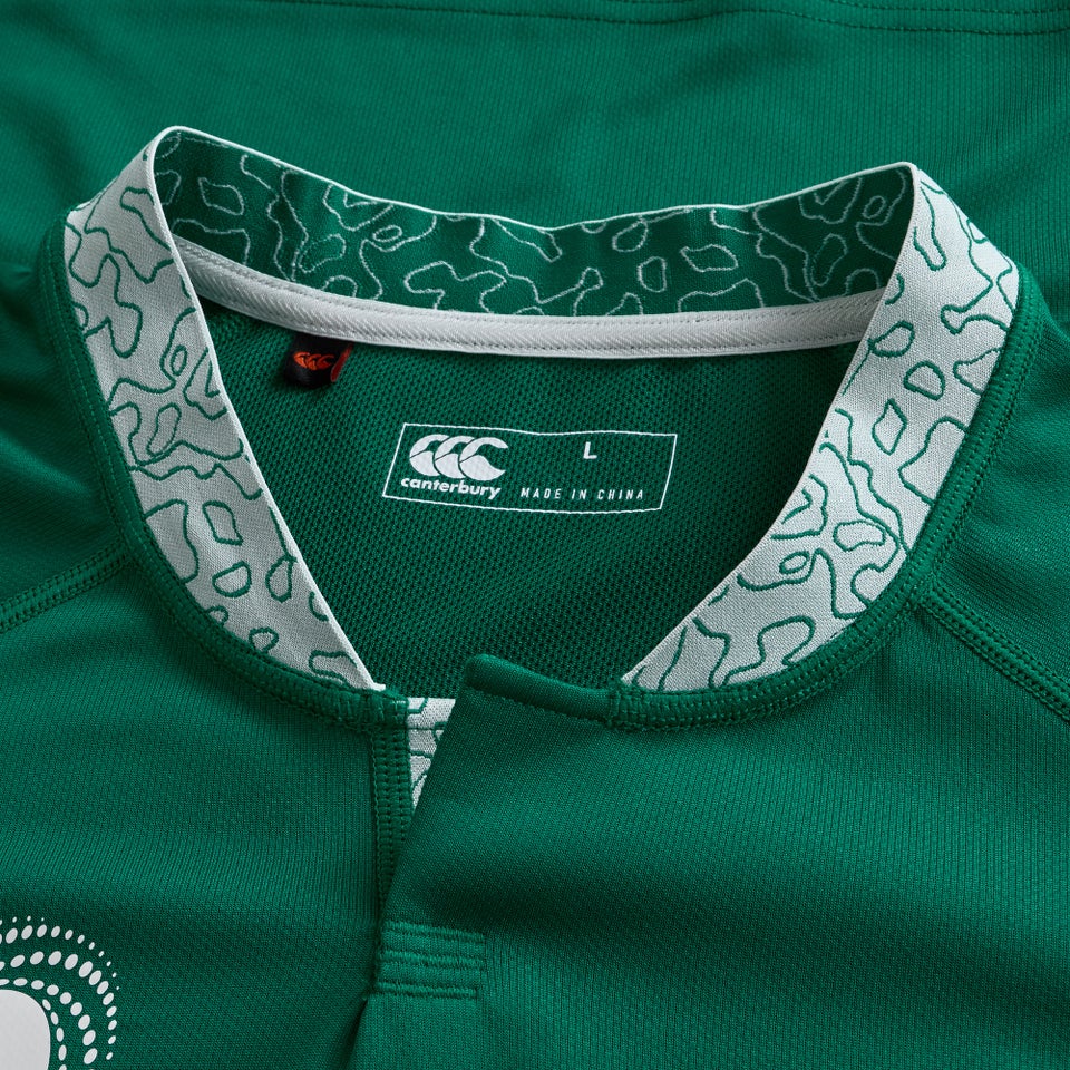 Mens Ireland WRWC Home Pro Jersey Green