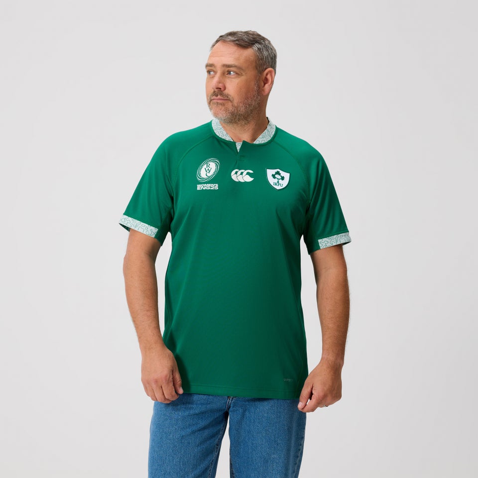 Mens Ireland WRWC Home Pro Jersey Green