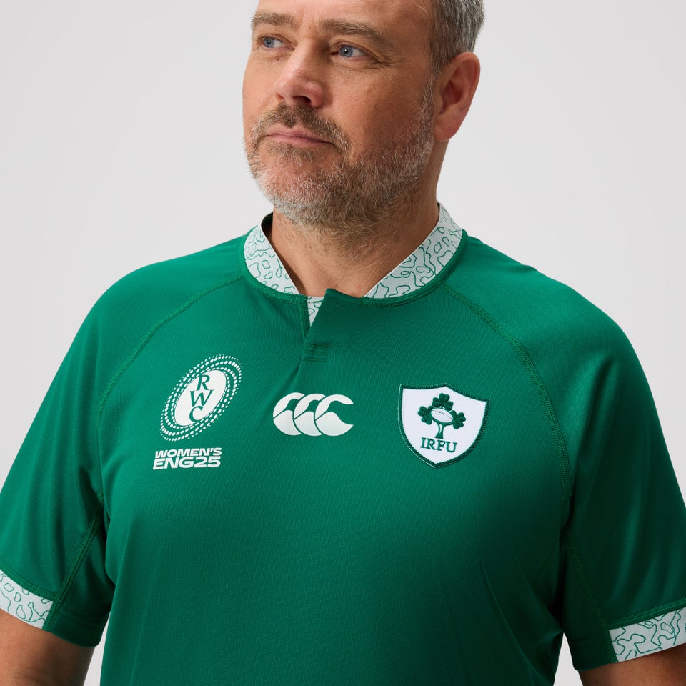 Mens Ireland WRWC Home Pro Jersey Green