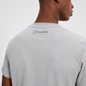 Berghaus Glitched Blocks T-Shirt für Herren - Grau