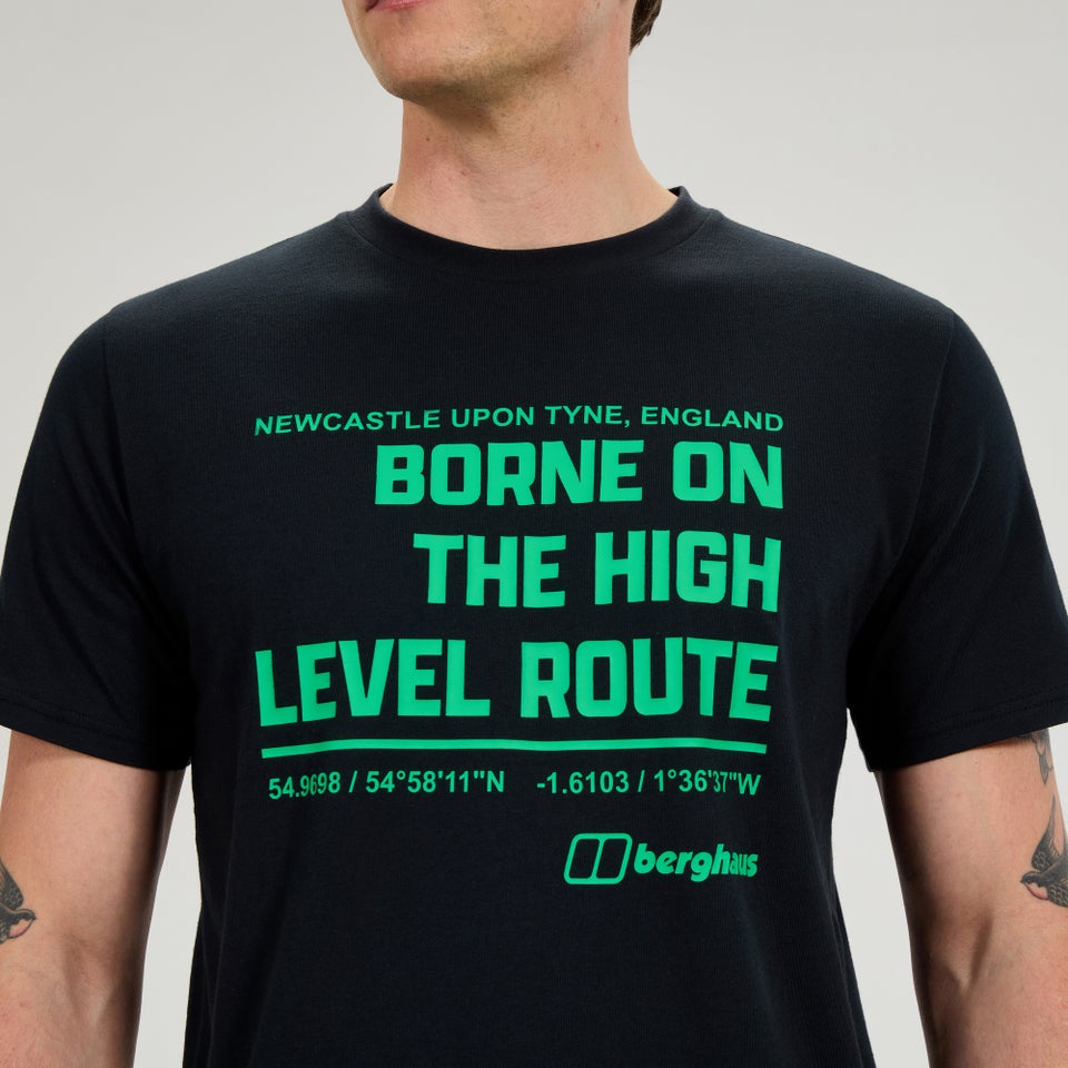 Men's High Level Route Tee - Black