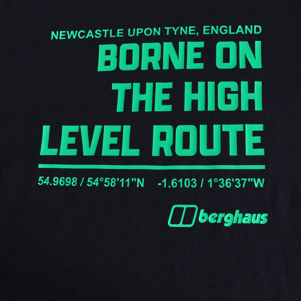 Men's High Level Route Tee - Black