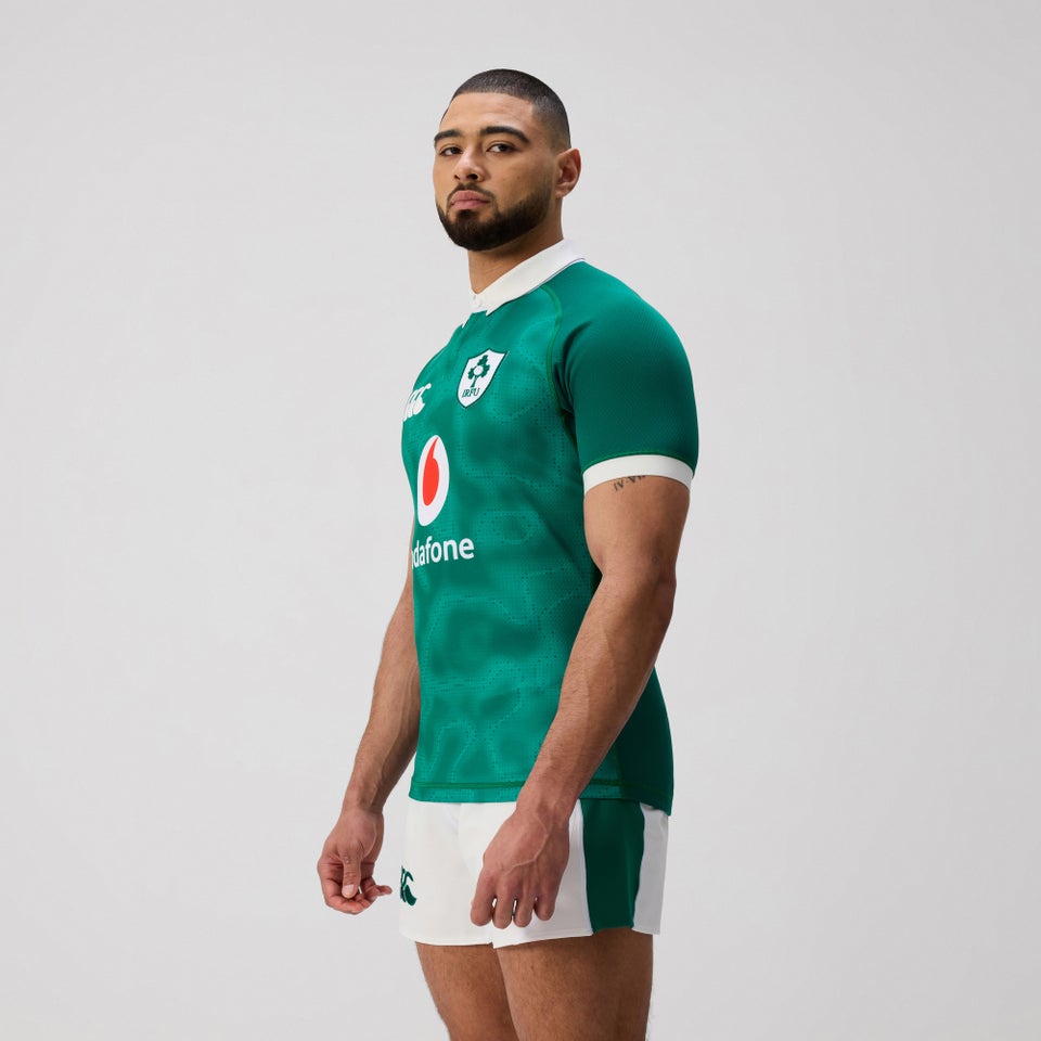 Mens Ireland Home Test Jersey Green/White