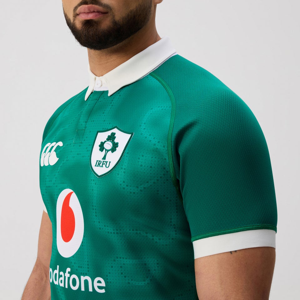 Mens Ireland Home Test Jersey Green/White