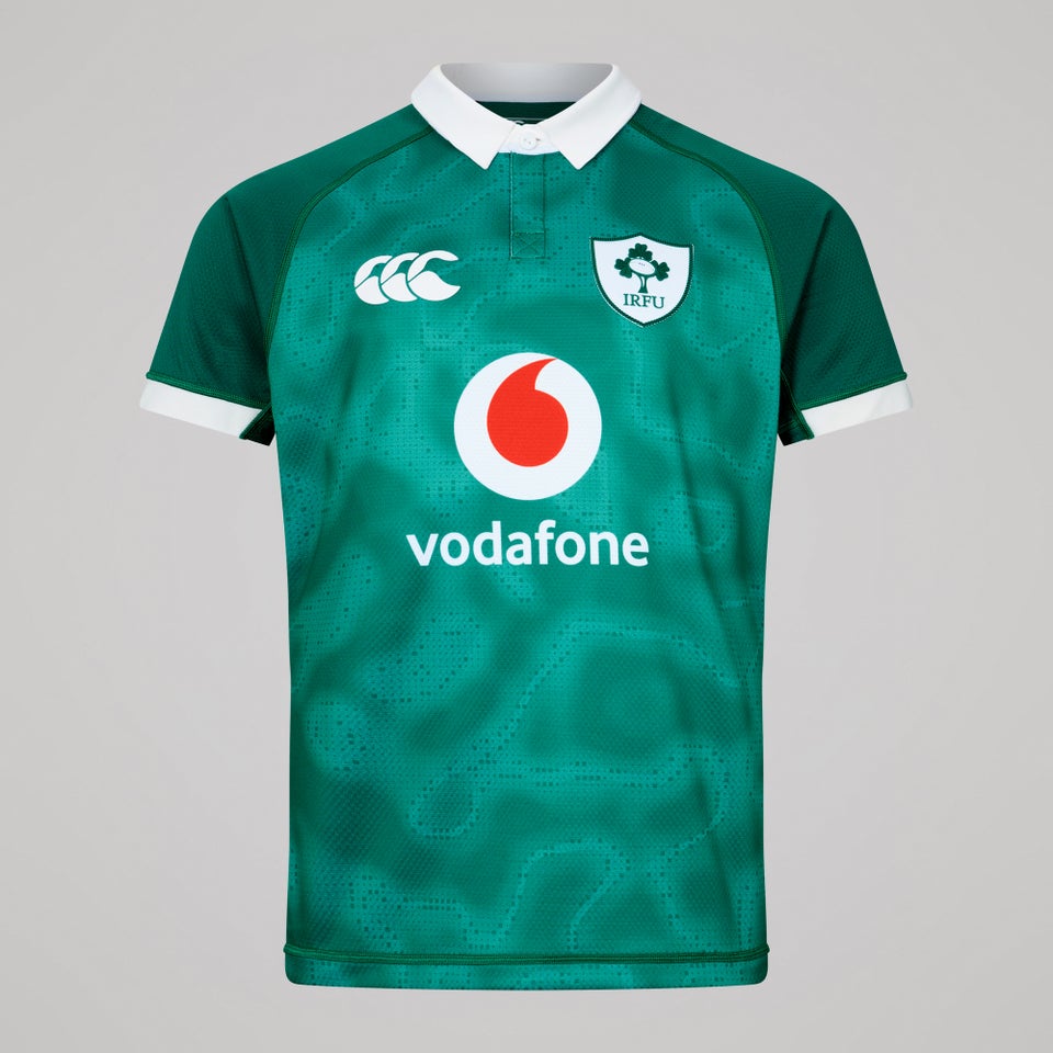 Mens Ireland Home Test Jersey Green/White