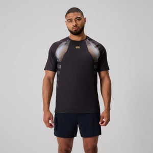 MENS TEMPO+ TRAINING T-SHIRT BLACK
