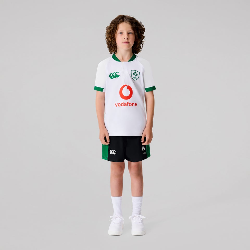 Junior Unisex Ireland Alternative Pro Jersey White/Black
