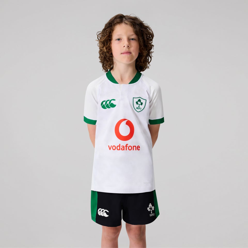 Junior Unisex Ireland Alternative Pro Jersey White/Black