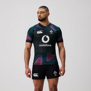 Mens Ireland Pre-Game Test Jersey Black