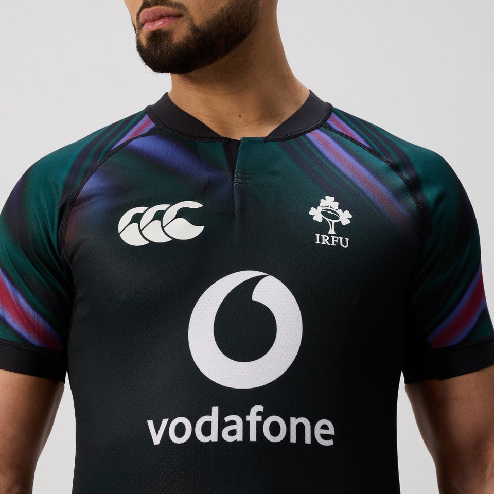 Mens Ireland Pre-Game Test Jersey Black