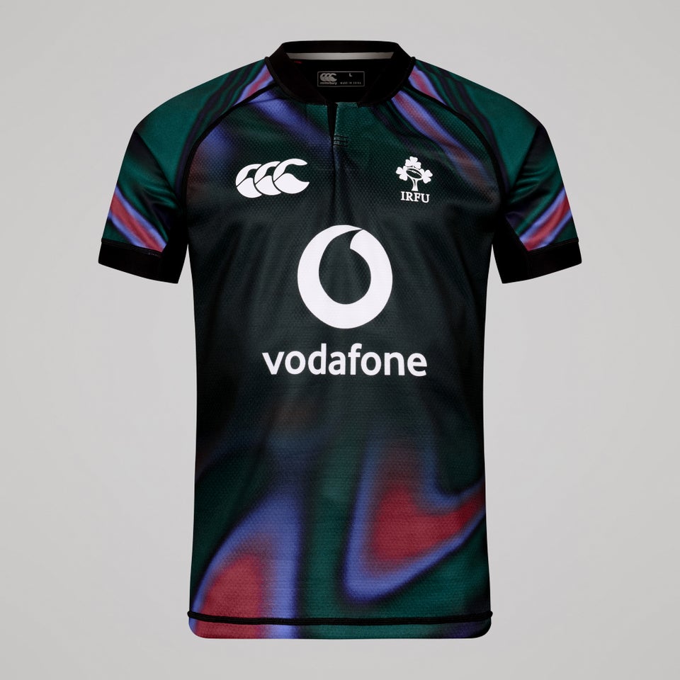 Mens Ireland Pre-Game Test Jersey Black