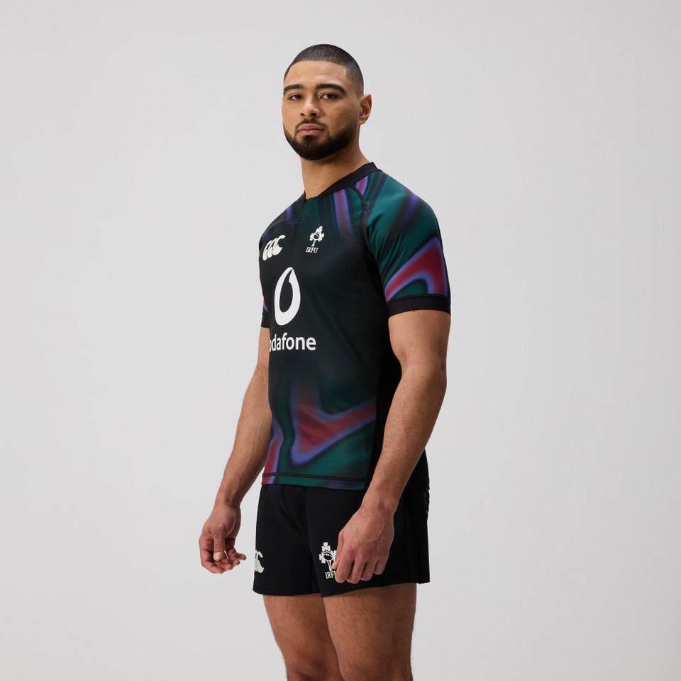 Mens Ireland Pre-Game Test Jersey Black