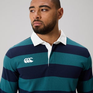 MENS FUNDAMENTALS STRIPE RUGBY BALSAM