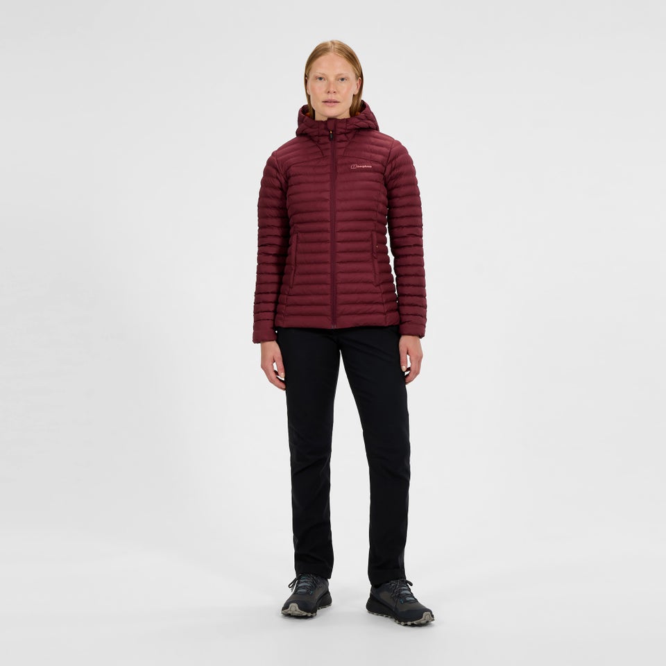 Women's Nula Micro Synthetic Insulated Jacket  - Red