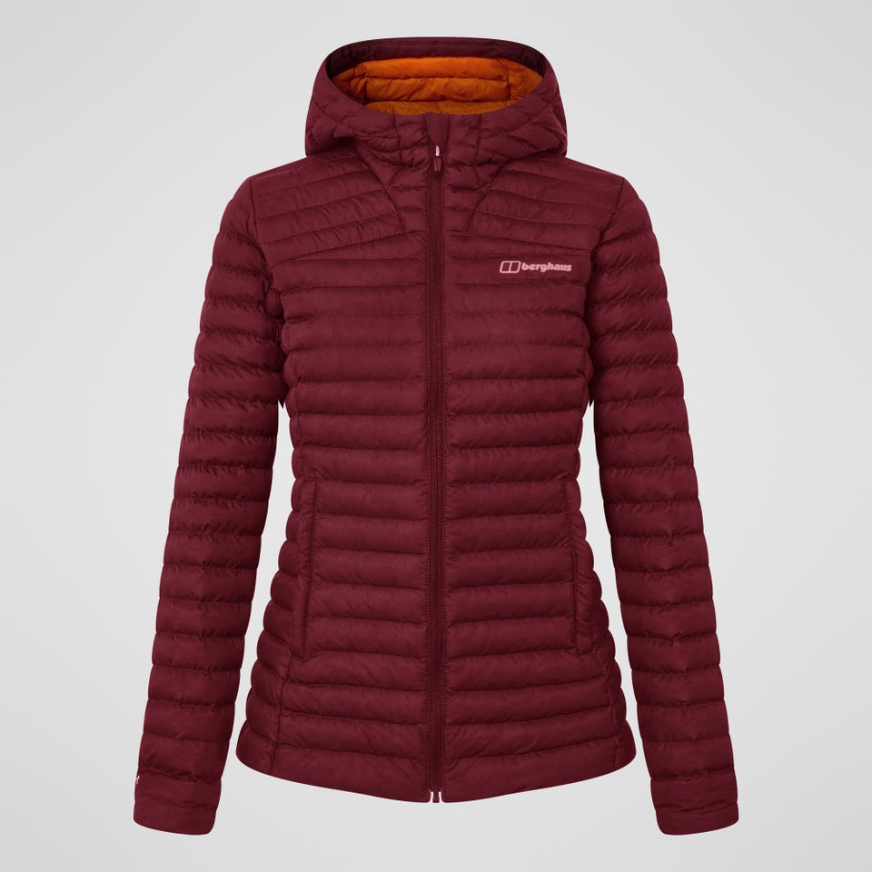 Women's Nula Micro Synthetic Insulated Jacket  - Red