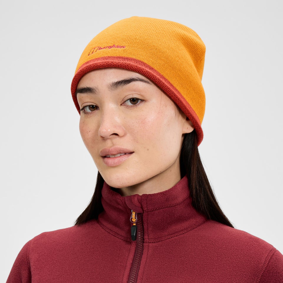Unisex Blocks Beanie - Orange