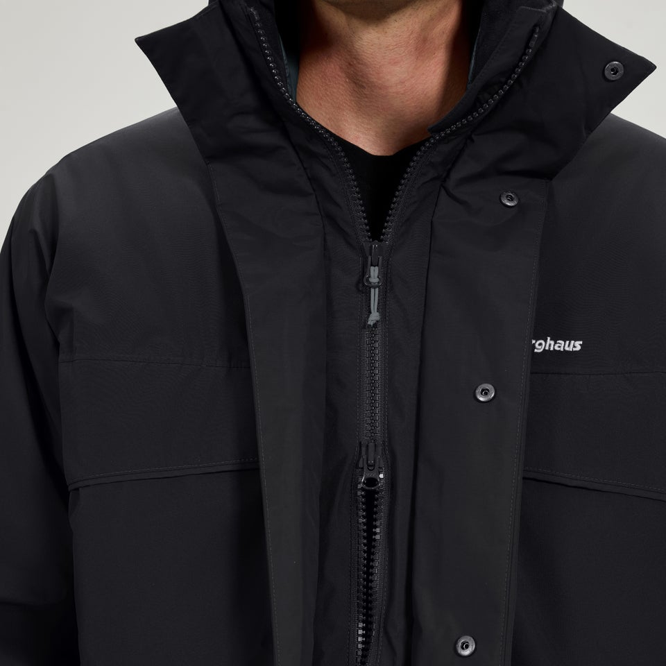 Fernly Gore-Tex Daunenparka für Herren - Schwarz