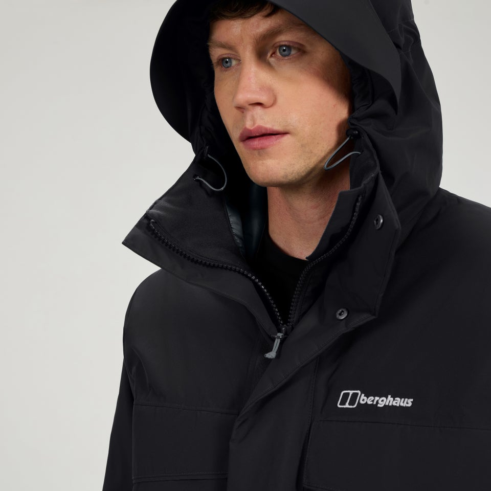 Fernly Gore-Tex Daunenparka für Herren - Schwarz