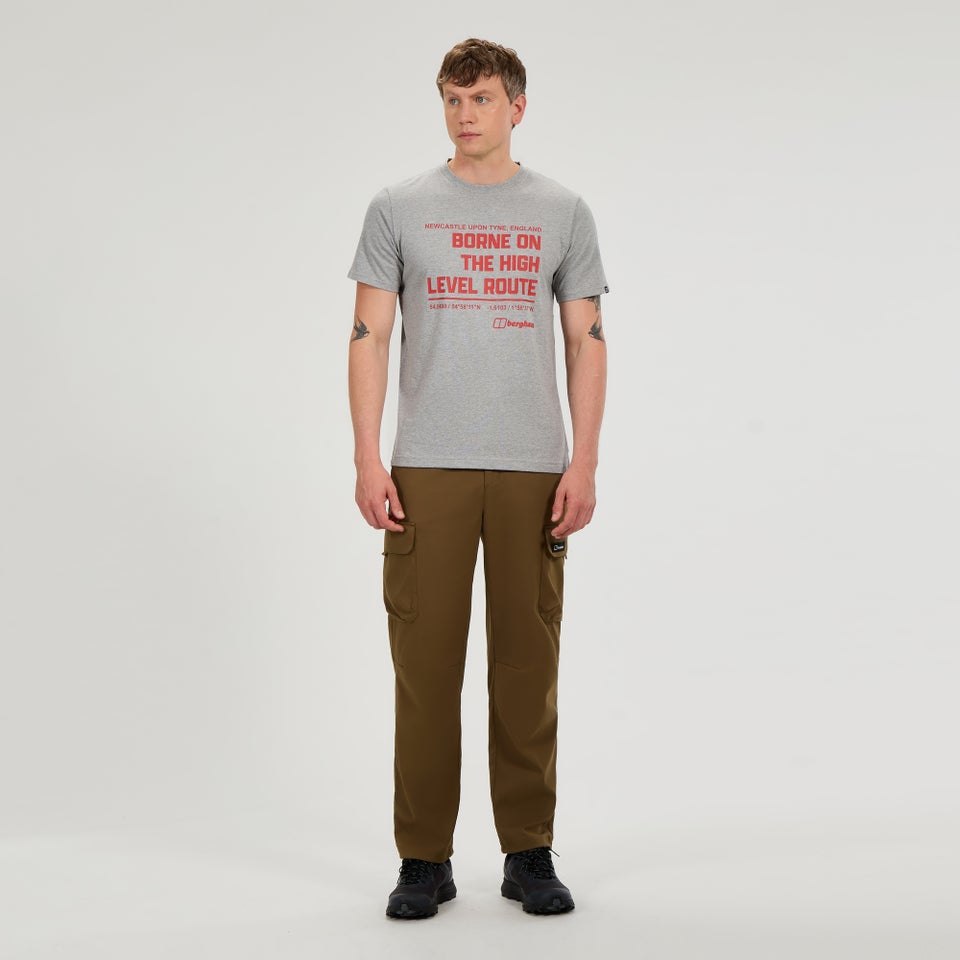 Men's High Level Route Tee - Grey
