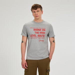 Men's High Level Route Tee - Grey