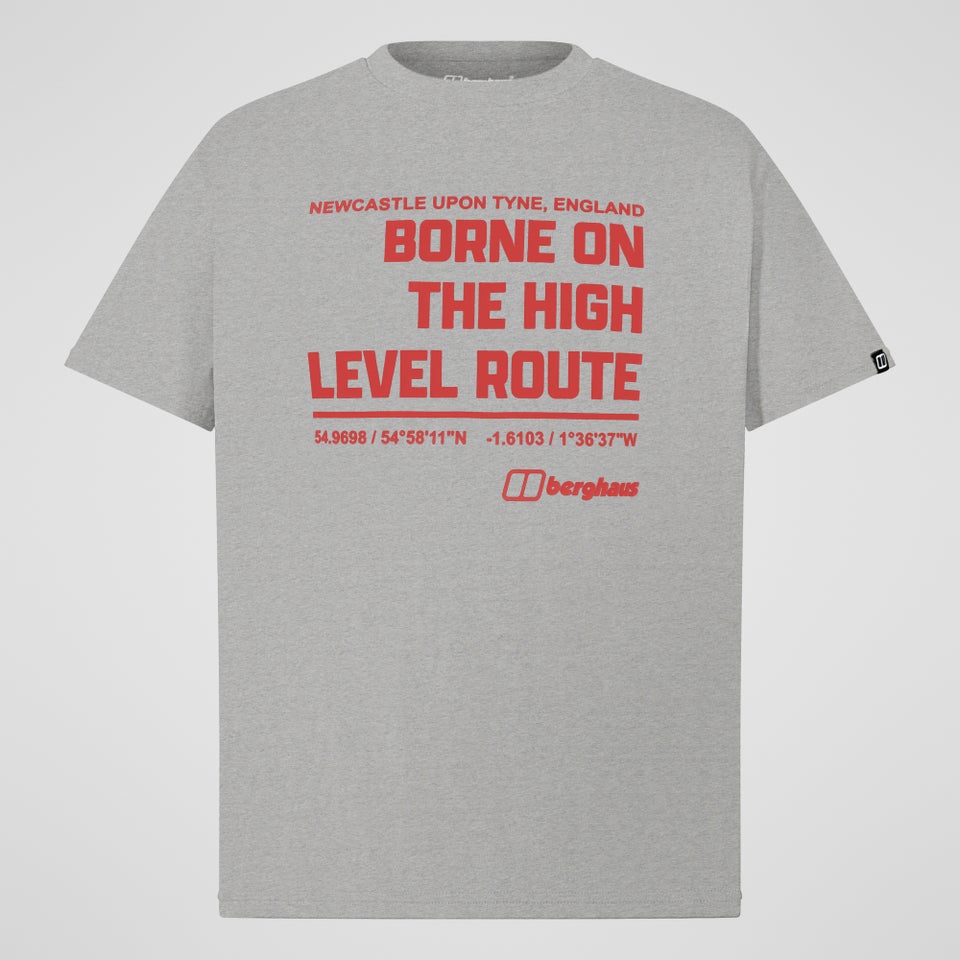 Men's High Level Route Tee - Grey