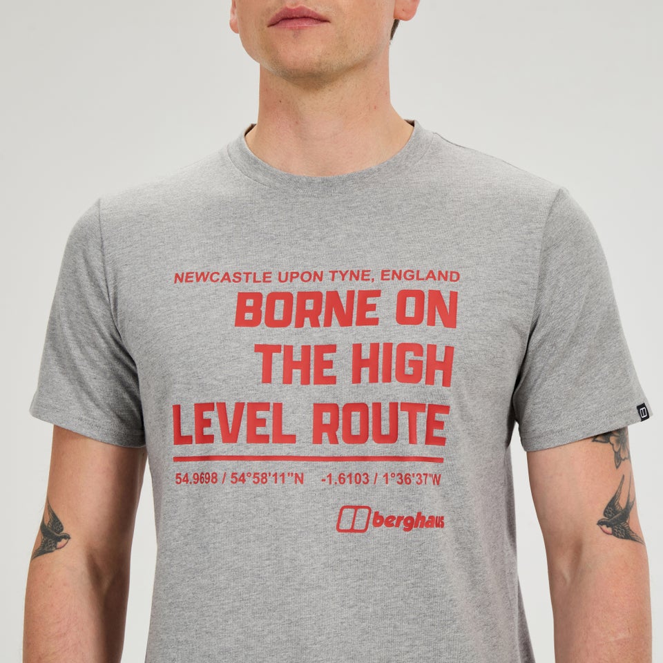 Men's High Level Route Tee - Grey