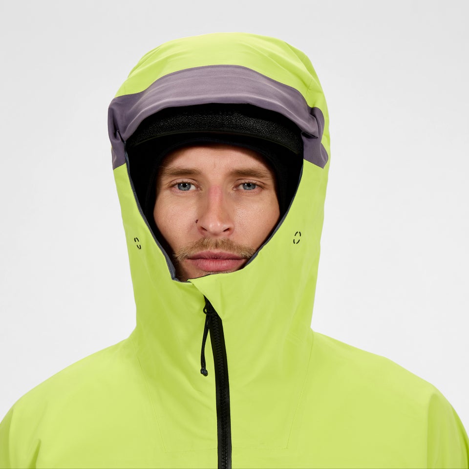 Extrem Vanguard Gore-Tex Jacke für Herren - Gelb/Lila