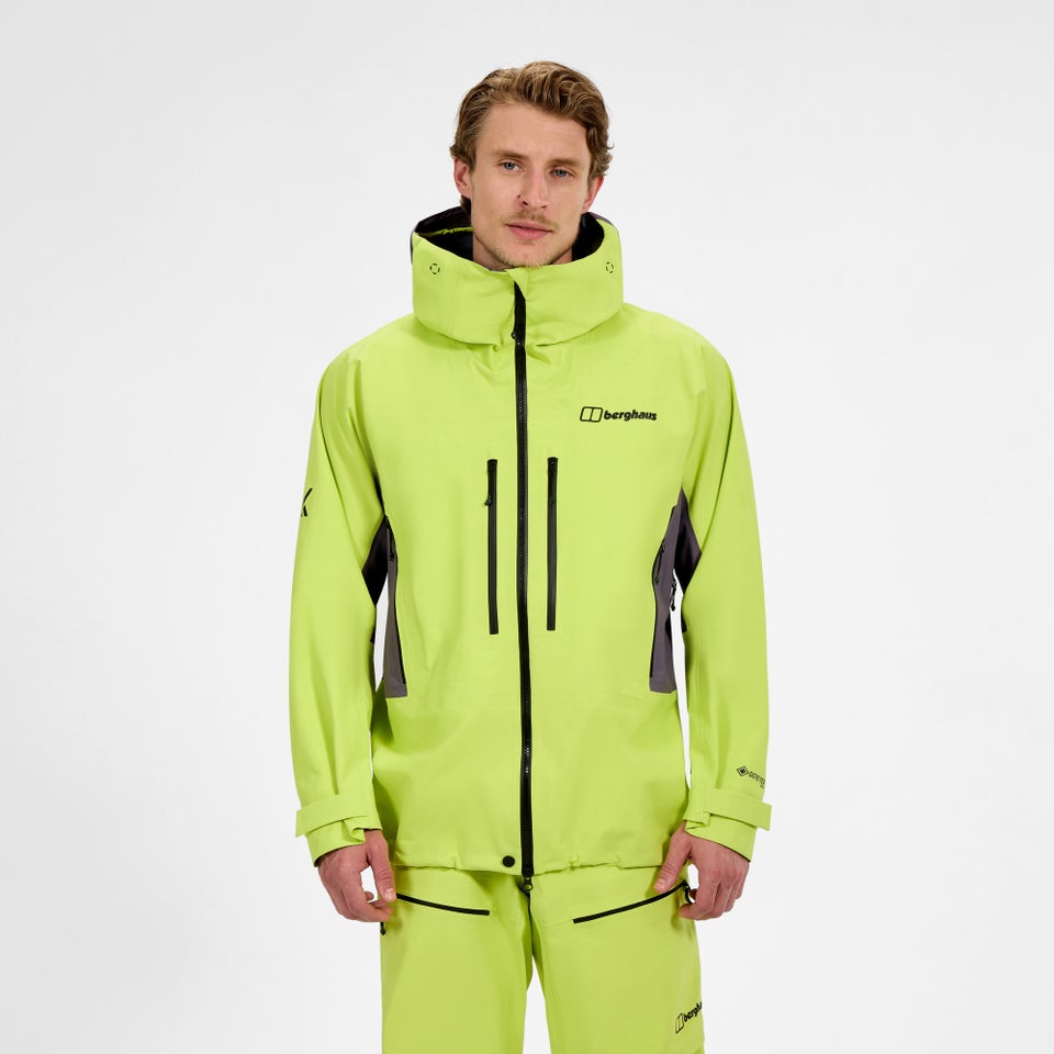 Extrem Vanguard Gore-Tex Jacke für Herren - Gelb/Lila