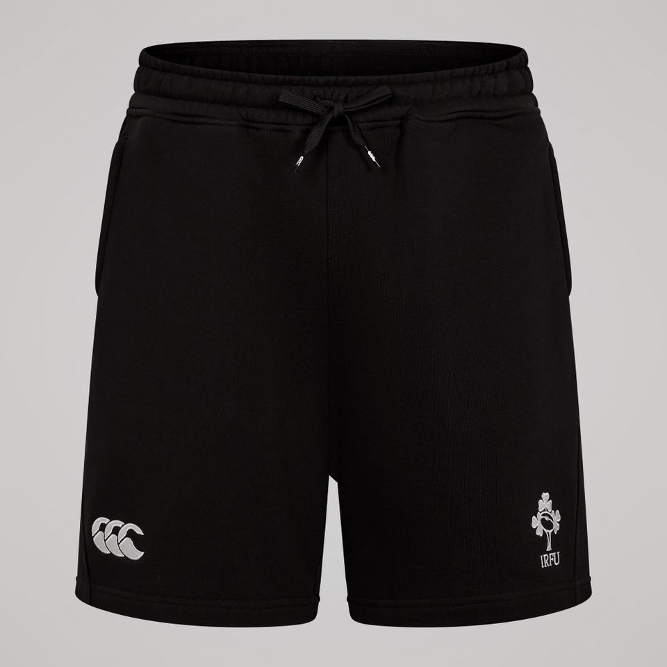 Mens Ireland 7 Inch Fleece Shorts Black