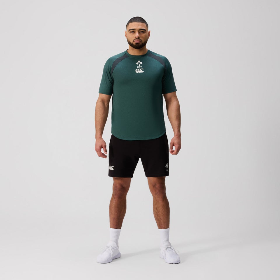 Mens Ireland 7 Inch Fleece Shorts Black