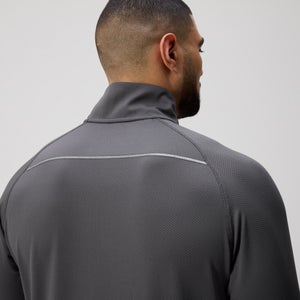 Mens Tempo+ Quarter-Zip Training Top Black