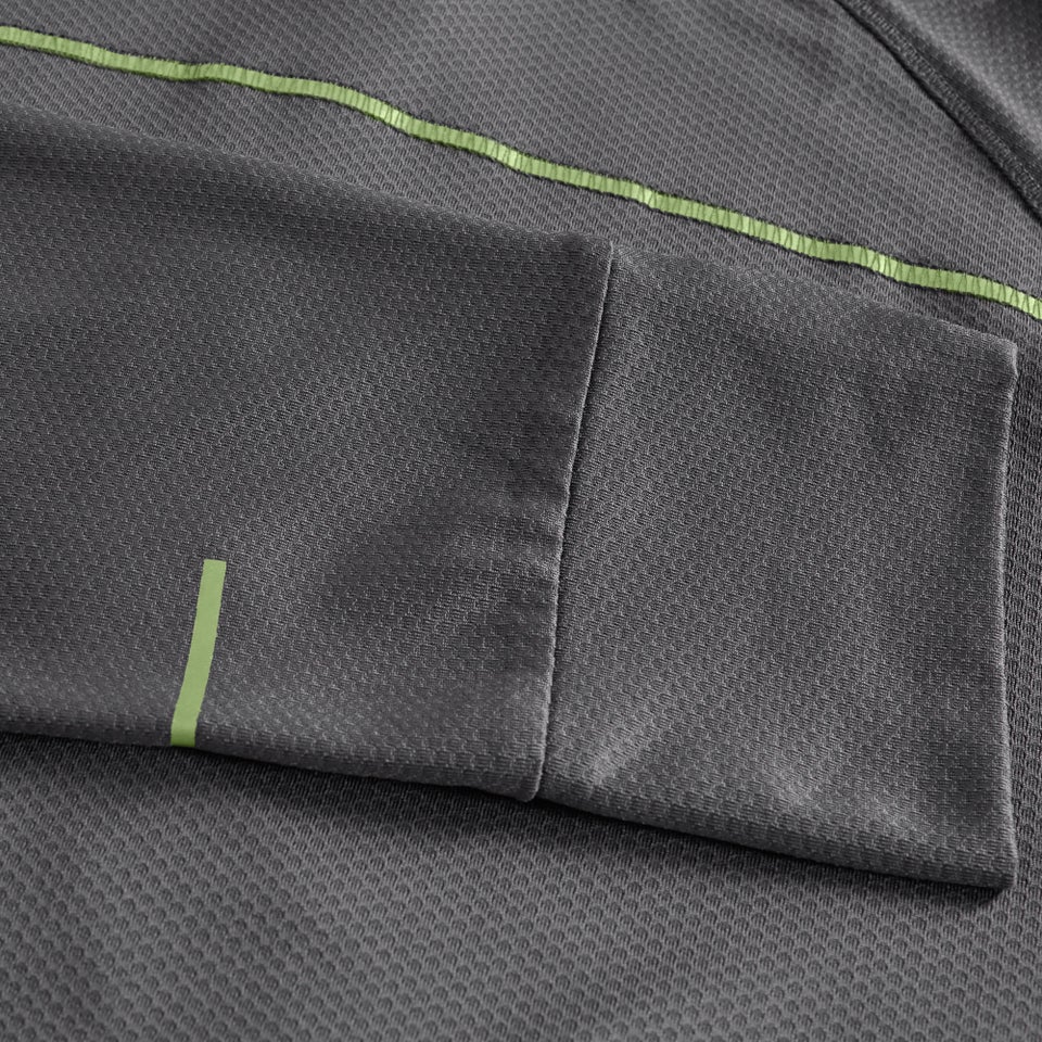 Mens Tempo+ Quarter-Zip Training Top Black